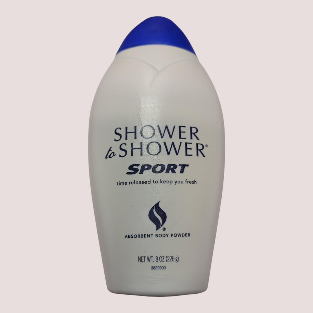 SHOWER TO SHOWER Sport Absorbent Body Powder - 8 oz.