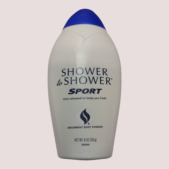 SHOWER TO SHOWER Sport Absorbent Body Powder - 8 oz.